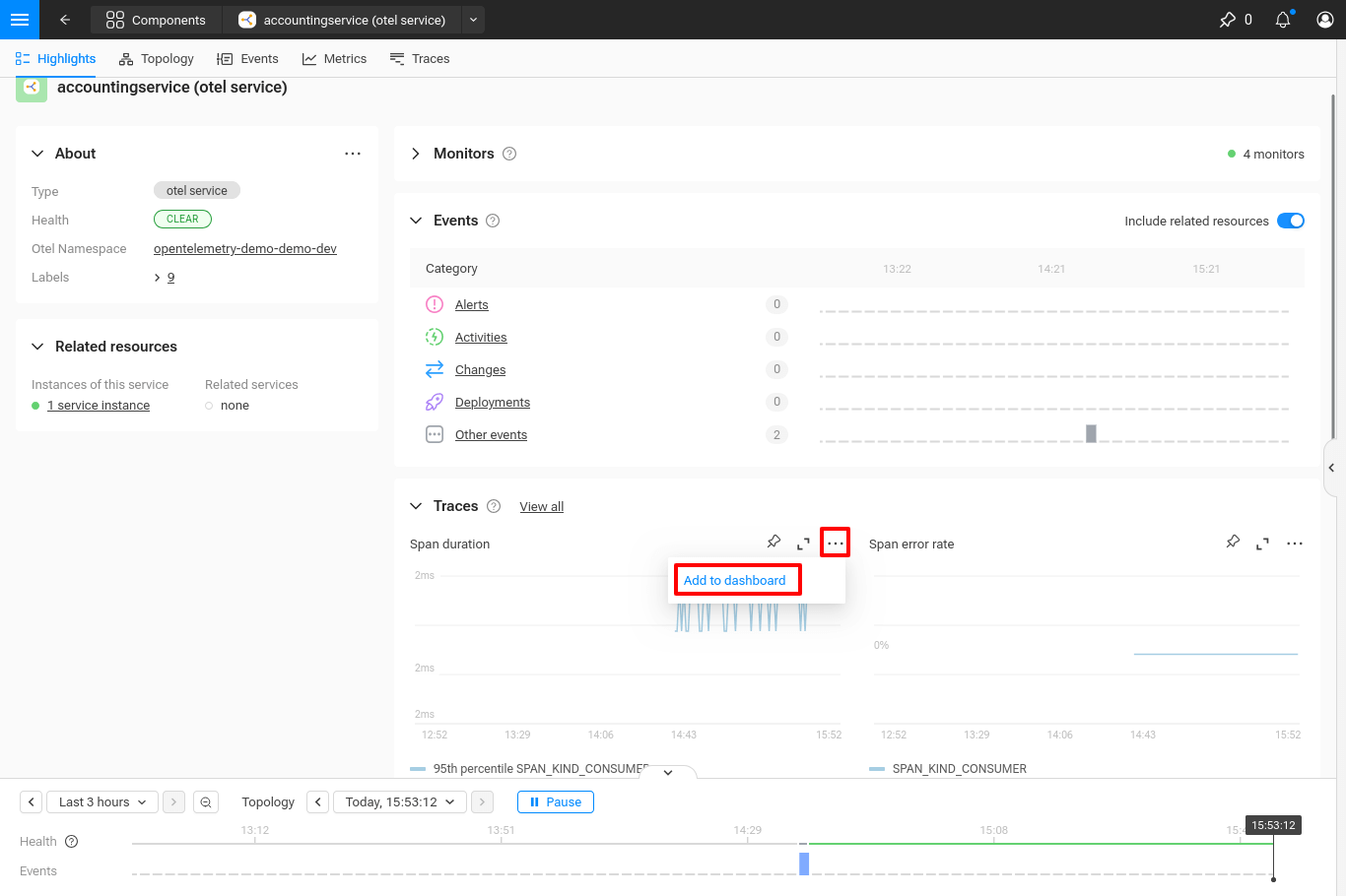 Adding an existing widget